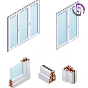 Alternative view of Дверные и оконные профили из ПВХ