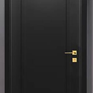 Alternative view of Дверь (дерево, ПВХ, с покрытием из дерева)